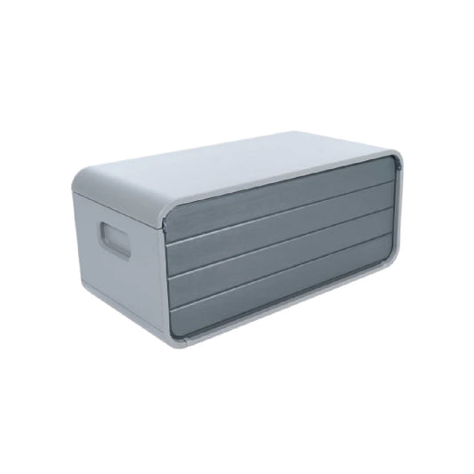 収納ボックス用プラスチック製 - 家庭やオフィスでの整理整頓に最適 - 30 x 15 x 15